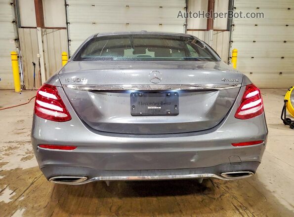 WDDZF4KB7KA688738 2019 MERCEDES-BENZ E Gray უკანა ხედი
