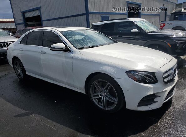 WDDZF4KB8HA108535 2017 MERCEDES-BENZ E White Вид наклейки з VIN-кодом