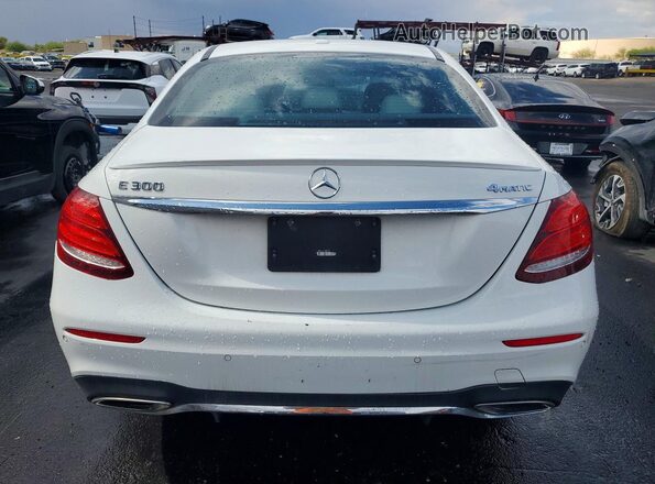 WDDZF4KB8HA108535 2017 MERCEDES-BENZ E White Вид ззаду