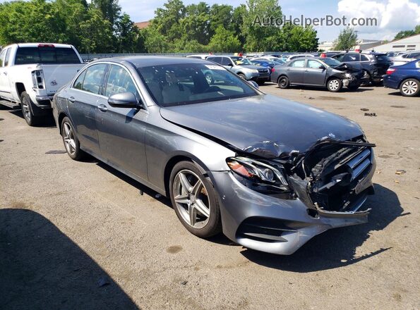 WDDZF4KB8HA155323 2017 MERCEDES-BENZ E Charcoal Передня права чверть