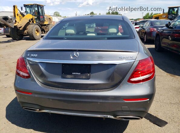 WDDZF4KB8HA155323 2017 MERCEDES-BENZ E Charcoal Вид ззаду