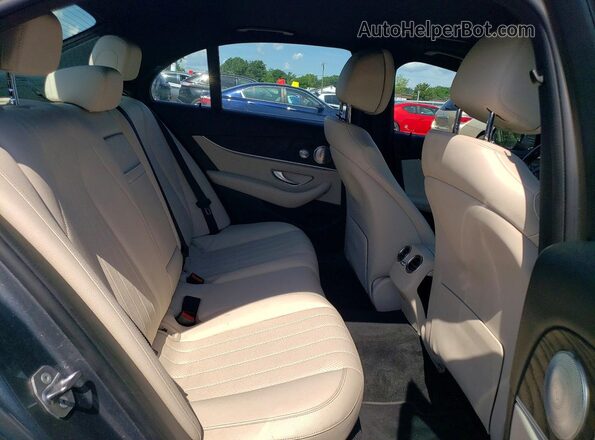 WDDZF4KB8HA155323 2017 MERCEDES-BENZ E Charcoal Вид задніх сидінь