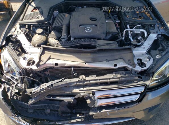 WDDZF4KB8HA155323 2017 MERCEDES-BENZ E Charcoal Вид задньої частини салону