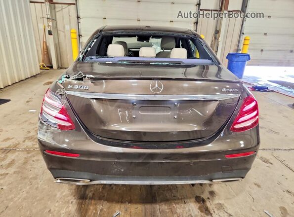 WDDZF4KB8HA173420 2017 MERCEDES-BENZ E Brown Rear view