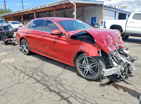 WDDZF4KB8HA184045 2017 MERCEDES-BENZ E Maroon Առջևի աջ