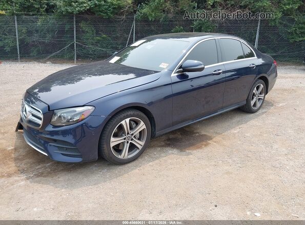 WDDZF4KB8HA238850 2017 MERCEDES-BENZ E-CLASS Dark Blue Przód lewy