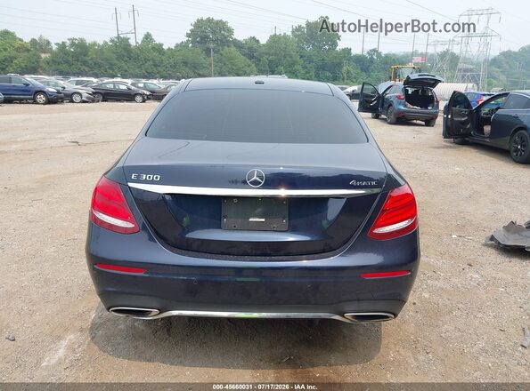 WDDZF4KB8HA238850 2017 MERCEDES-BENZ E-CLASS Dark Blue 