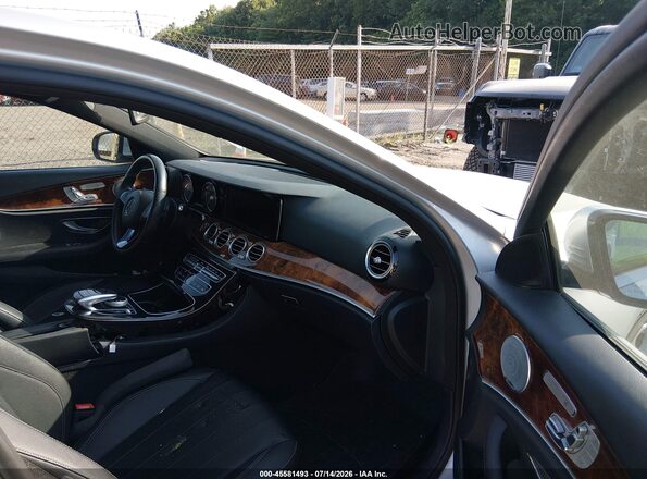 WDDZF4KB8JA384252 2018 MERCEDES-BENZ E-CLASS Silver Սալոնի դիմացի տեսք