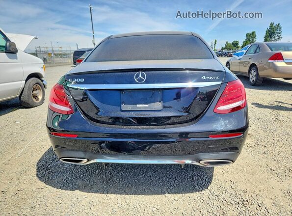 WDDZF4KB8JA471245 2018 MERCEDES-BENZ E Черный Вид сзади