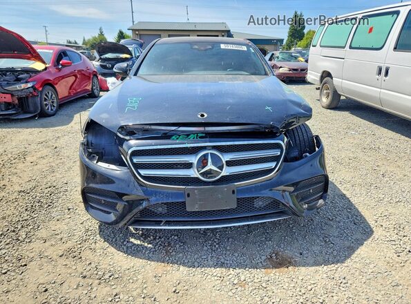 WDDZF4KB8JA471245 2018 MERCEDES-BENZ E Черный Вид спереди