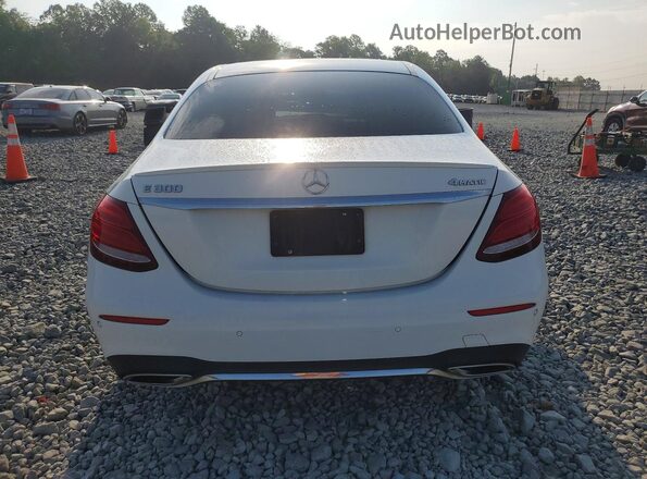 WDDZF4KB9HA032954 2017 MERCEDES-BENZ E Белый Вид сзади