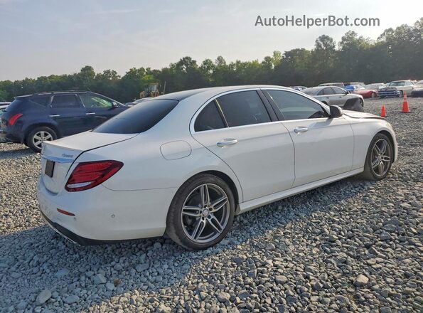 WDDZF4KB9HA032954 2017 MERCEDES-BENZ E Белый Задняя правая четверть