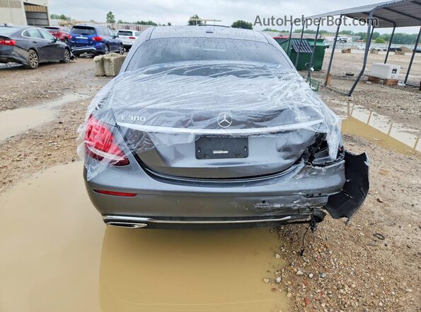 WDDZF4KB9HA188525 2017 MERCEDES-BENZ E Серый Вид сзади