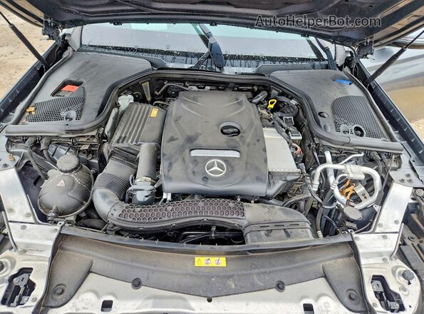 WDDZF4KB9HA188525 2017 MERCEDES-BENZ E Серый Вид задней части салона