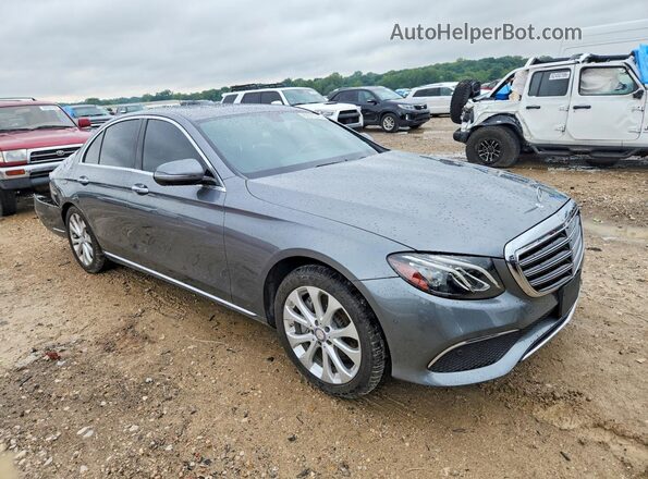 WDDZF4KB9HA188525 2017 MERCEDES-BENZ E Серый Передняя правая четверть