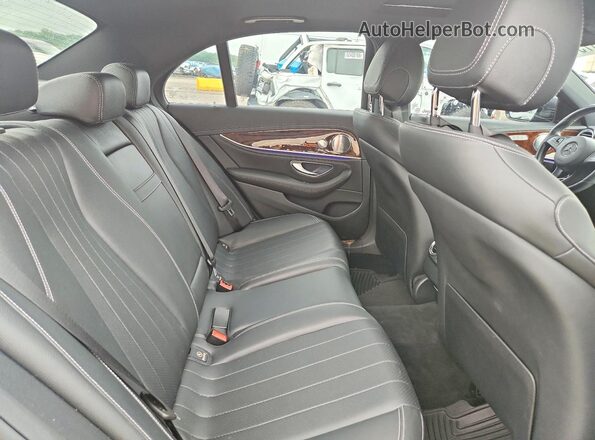 WDDZF4KB9HA188525 2017 MERCEDES-BENZ E Серый Вид задних сидений