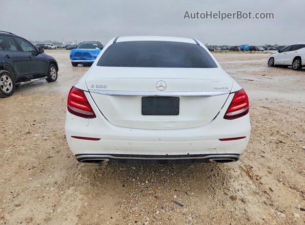 WDDZF4KB9HA198469 2017 MERCEDES-BENZ E White Հետևի տեսք