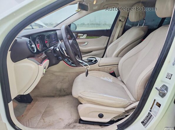 WDDZF4KB9HA198469 2017 MERCEDES-BENZ E White Սալոնի դիմացի տեսք
