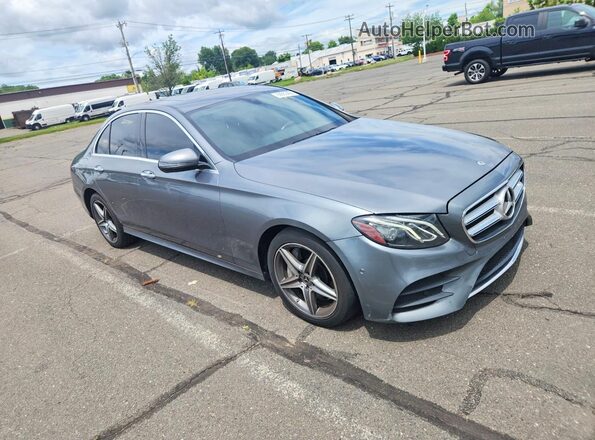 WDDZF4KB9JA329955 2018 MERCEDES-BENZ E Gray წინა მარჯვენა
