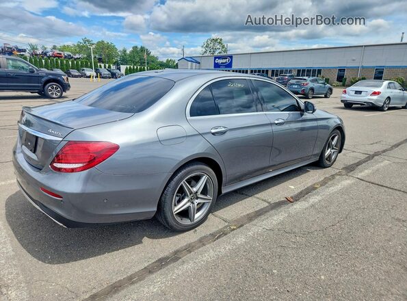 WDDZF4KB9JA329955 2018 MERCEDES-BENZ E Gray უკანა მარჯვენა