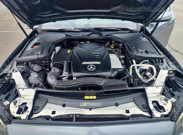 WDDZF4KB9JA329955 2018 MERCEDES-BENZ E Gray უკანა სალონის ხედი