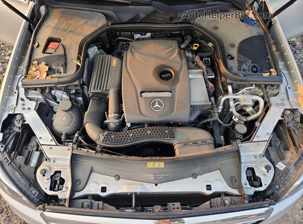 WDDZF4KB9KA562784 2019 MERCEDES-BENZ E Silver Սալոնի հետևի տեսք