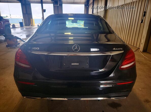 WDDZF4KB9KA600398 2019 MERCEDES-BENZ E Black Вид ззаду