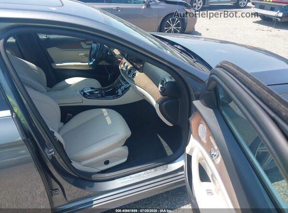 WDDZF4KBXHA029920 2017 MERCEDES-BENZ E-CLASS Gray Սալոնի դիմացի տեսք