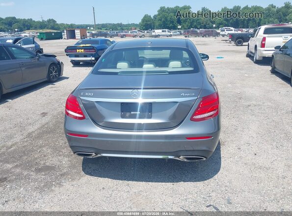 WDDZF4KBXHA029920 2017 MERCEDES-BENZ E-CLASS Gray 