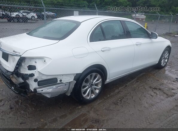 WDDZF4KBXHA066255 2017 MERCEDES-BENZ E-CLASS White Tył prawy