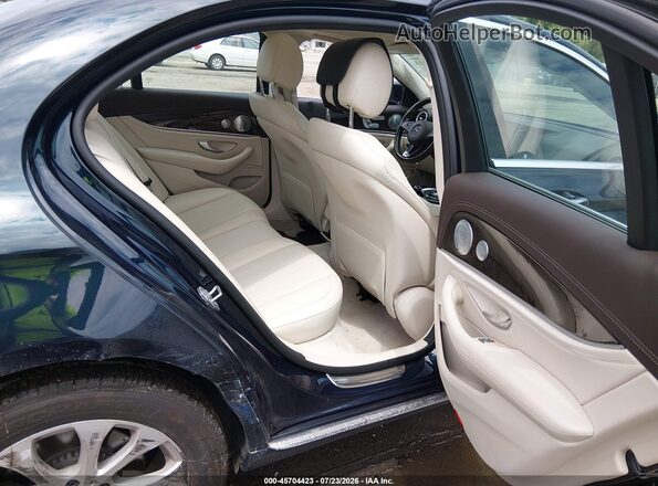 WDDZF4KBXHA123439 2017 MERCEDES-BENZ E-CLASS Dark Blue Vista de la etiqueta del VIN
