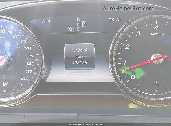 WDDZF4KBXHA129001 2017 MERCEDES-BENZ E-CLASS Black Հետևի նստատեղերի տեսք