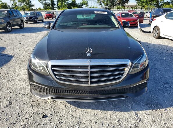 WDDZF4KBXHA197878 2017 MERCEDES-BENZ E Black Front view