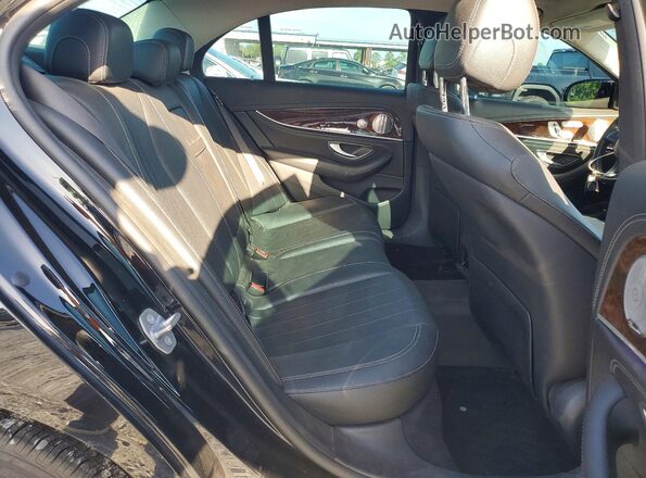 WDDZF4KBXHA197878 2017 MERCEDES-BENZ E Black Rear seats view