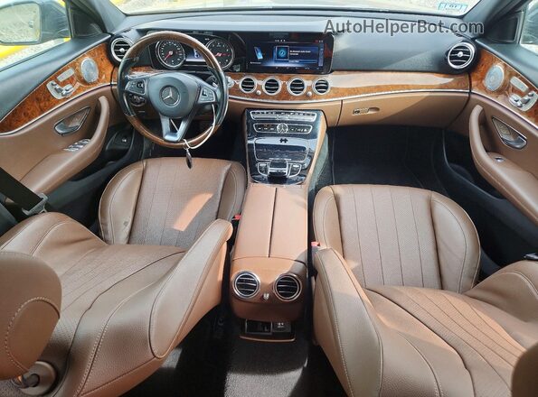 WDDZF4KBXHA206529 2017 MERCEDES-BENZ E Black წინა პანელის ხედი