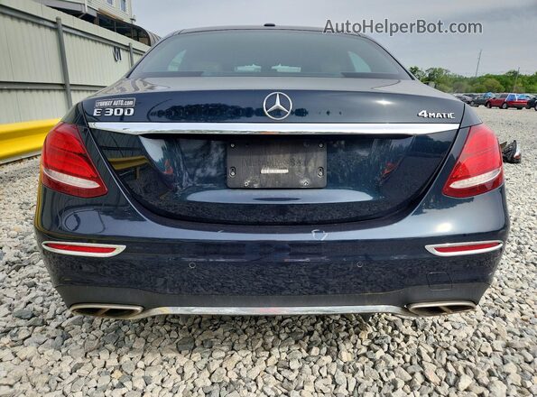 WDDZF4KBXHA206529 2017 MERCEDES-BENZ E Black უკანა ხედი