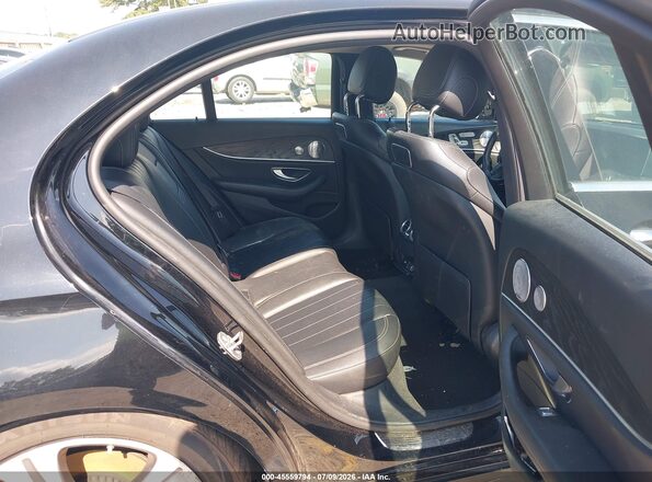 WDDZF4KBXJA340575 2018 MERCEDES-BENZ E-CLASS Black Vista de la etiqueta del VIN