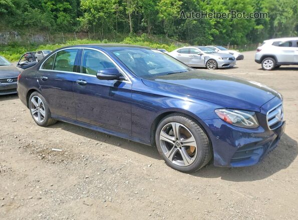 WDDZF4KBXKA582011 2019 MERCEDES-BENZ E Blue Delantero derecho