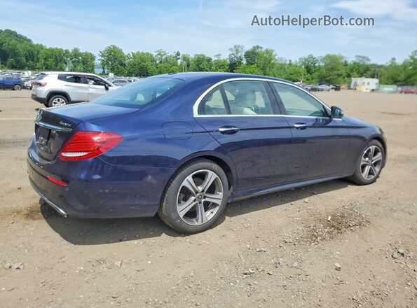 WDDZF4KBXKA582011 2019 MERCEDES-BENZ E Blue Trasero derecho