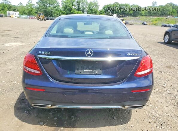 WDDZF4KBXKA582011 2019 MERCEDES-BENZ E Blue Vista trasera