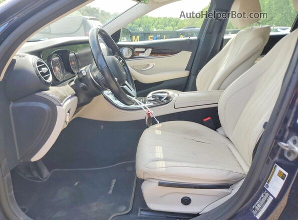 WDDZF4KBXKA582011 2019 MERCEDES-BENZ E Blue Vista interior delantera