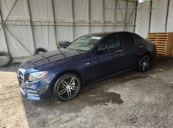 WDDZF6BB0KA496699 2019 MERCEDES-BENZ E Blue 360 interior view