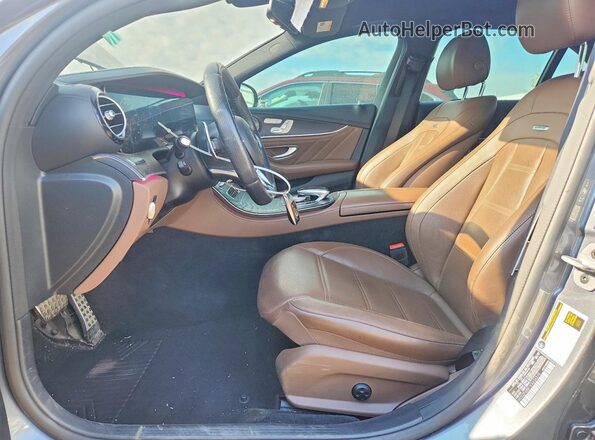 WDDZF6BB1KA634315 2019 MERCEDES-BENZ E Gray Вид салону спереду