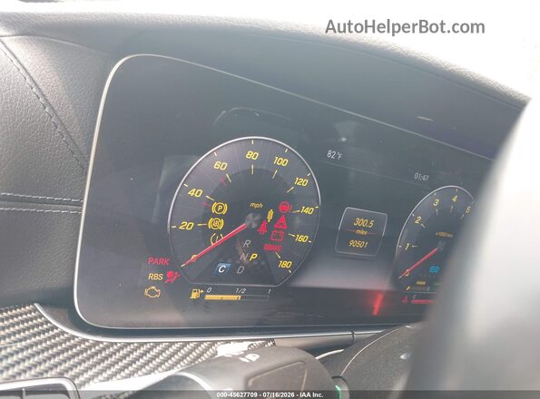 WDDZF6BB6KA587315 2019 MERCEDES-BENZ AMG E 53 Silver Հետևի նստատեղերի տեսք