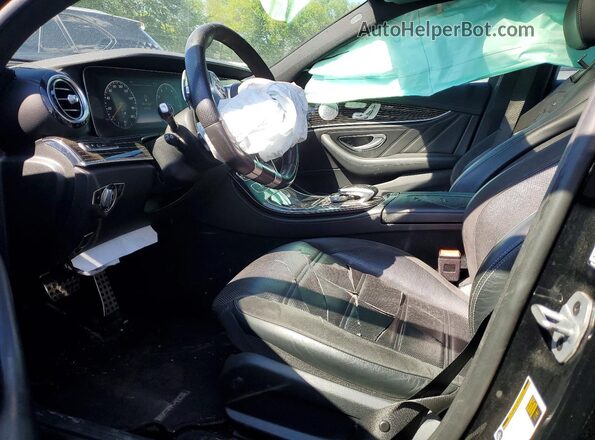 WDDZF6BB6KA639039 2019 MERCEDES-BENZ E Black Vista interior delantera