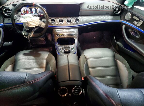 WDDZF6BB8KA614871 2019 MERCEDES-BENZ E Черный Вид панели приборов