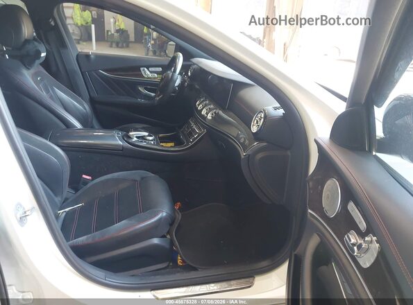 WDDZF6EB1HA171936 2017 MERCEDES-BENZ AMG E 43 White წინა სალონის ხედი
