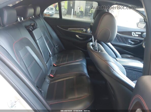 WDDZF6EB1HA171936 2017 MERCEDES-BENZ AMG E 43 White VIN კოდის სტიკერის ხედი