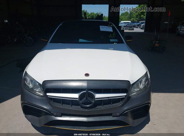WDDZF6EB1HA171936 2017 MERCEDES-BENZ AMG E 43 White ხელსაწყოთა პანელის ხედი