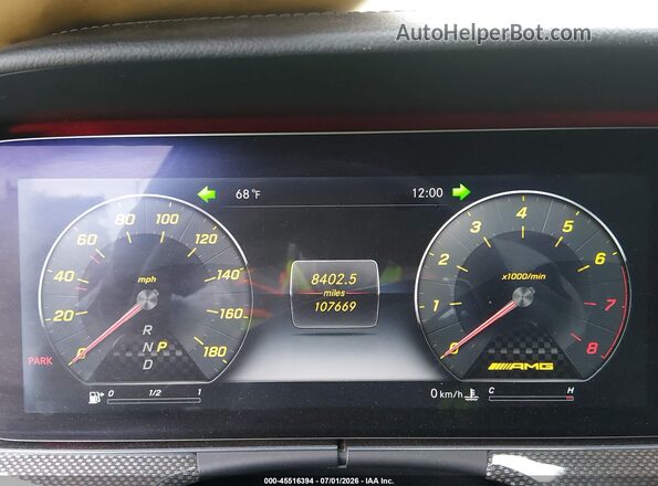 WDDZF6EB2HA158046 2017 MERCEDES-BENZ AMG E 43 Black Vista de los asientos traseros